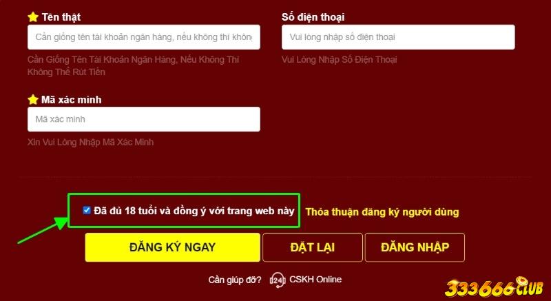 Vấn đề người mới cần lưu tâm khi đăng ký tại 333666