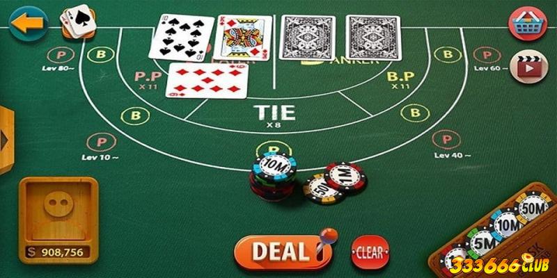 Không đặt vào cửa hòa là mẹo chơi baccarat hiệu quả (1)