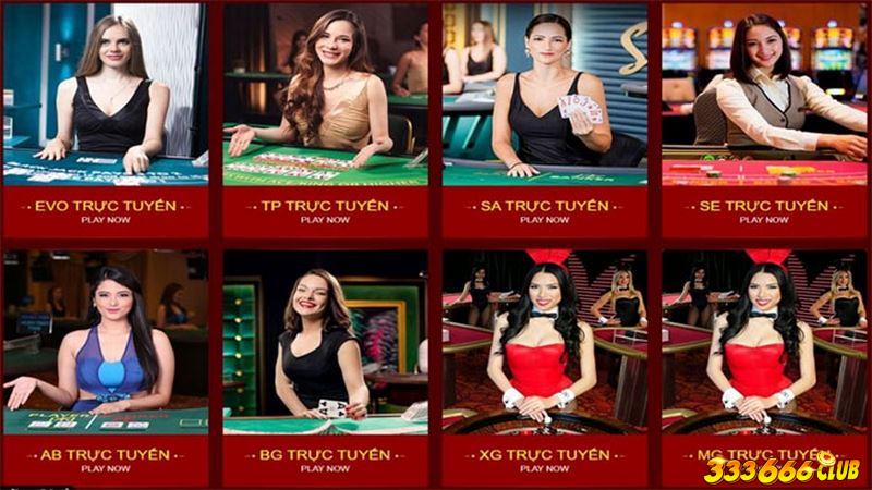 Trò chơi game bài casino luôn là sự lựa chọn của các bài thủ